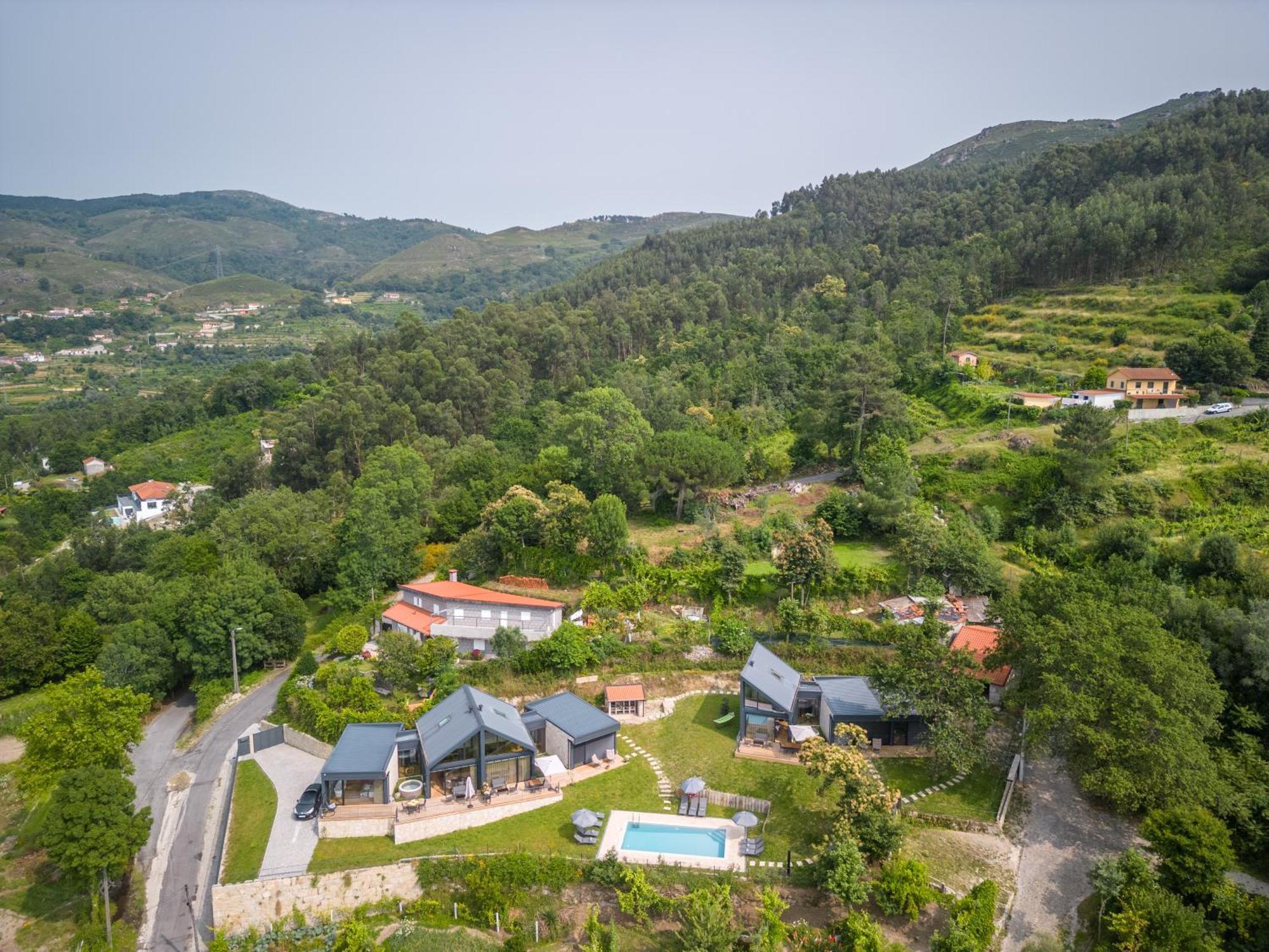 Casas De Bouro 1 Casa Das Hortensias Терас де Буро Екстериор снимка